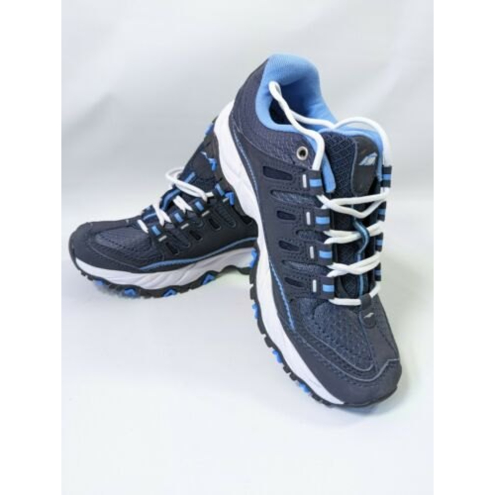Avia Womens Elevate WMAI46ES010 Black Sneaker Shoes Lace Up Low Top Size 6.5